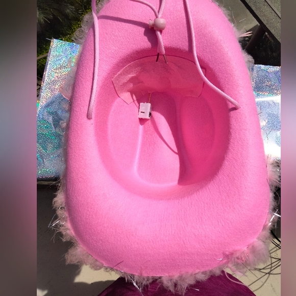 Light up LED Cowgirl party hat/ bandana/ heart shaped glasses set - Picture 8 of 11